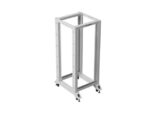 Lanberg Floor Rack Cabinet 19U Gray OR01-6827-S - Image 3
