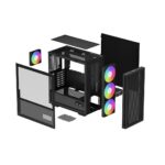 DeepCool CH560 DIGITAL Midi Tower Black - Image 10