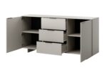 Cama 2D3S ALMA chest of drawers 180x41.5xH90 cashmere - Image 2