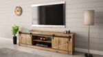 RTV GRANERO cabinet 200x56.7x35 oak wotan - Image 5