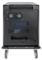 Manhattan Laptop Charging Cart/Trolley via AC Adapter (EU) 32-bay  Install device's AC Adapter (power cables) into unit  Suitable for ALL laptops (to 15.6 )  iPads  MacBooks  Chromebooks  other USB-C devices  Bays 380x30x280mm  Cabinet  Lockable - Image 5