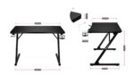 Gaming desk Huzaro Hero 1.8 Black - Image 6