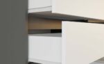 M6 MALWA CHEST OF DRAWERS 120 CM 6 DRAWERS ANTHRACITE/WHITE - Image 10
