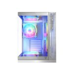 Modecom Panorama ARGB 5F Gaming Midi Tower Computer Case with Side Window White - Image 15