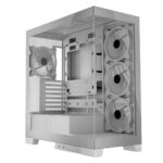 Modecom Volcano Space Apex ARGB Gaming Midi Tower Computer Case with Side Window White - Image 42