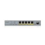 Zyxel GS1350-6HP Managed L2 PoE+ Switch with 5 Gigabit (1Gbps) Ethernet Ports and 1 SFP Port - Image 4