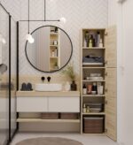 Topeshop S43 SONOMA bathroom storage cabinet Oak - Image 4