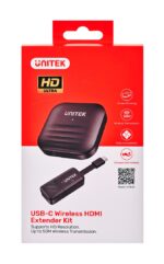 UNITEK V1184A01 AV extender AV transmitter & receiver Black - Image 2