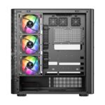 Modecom Volcano AQ400 Gaming Midi Tower Computer Case with Side Window Black - Image 4