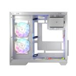 Modecom Panorama ARGB 5F Gaming Midi Tower Computer Case with Side Window White - Image 2