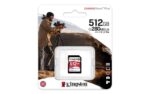 Kingston Canvas React Plus V60 SDXC 512GB U3 V60 UHS-II - Image 2