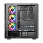 Modecom Volcano AQ400 Gaming Midi Tower Computer Case with Side Window Black - Image 5