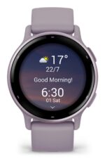 Garmin Vivoactive 5 Aluminium 42mm Waterproof Smartwatch with Heart Rate Monitor (Orchid) - Image 3