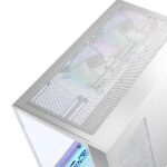 Modecom Panorama ARGB 5F Gaming Midi Tower Computer Case with Side Window White - Image 13