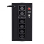 Ever Ever Duo UPS Line-Interactive 850VA 550W with 6 Schuko AC Outlets - Image 3