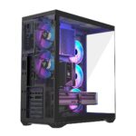 Modecom Volcano SPACE XL Gaming Full Tower Computer Case with Side Window and ARGB Lighting Black - Image 6