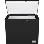 Chest freezer MPM-206-SK-18  capacity 198 L  91 × 85 cm  inverter compressor  black