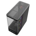 Modecom Volcano AQ200 Gaming Midi Tower Computer Case with Side Window Black - Image 12