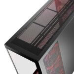 Modecom Volcano Space Apex ARGB Gaming Midi Tower Computer Case with Side Window Black - Image 19