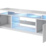 RTV cabinet EVA 180x40x56 white/white glossy