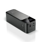 Powerbank 27 000mAh  1x USB  2x USB-C  162 5W  QC4+  flashlight  LCD screen  black - Image 4