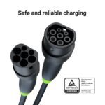 Green Cell EVKABGC02 electric vehicle charging cable Black Type 2 3 7 m - Image 22