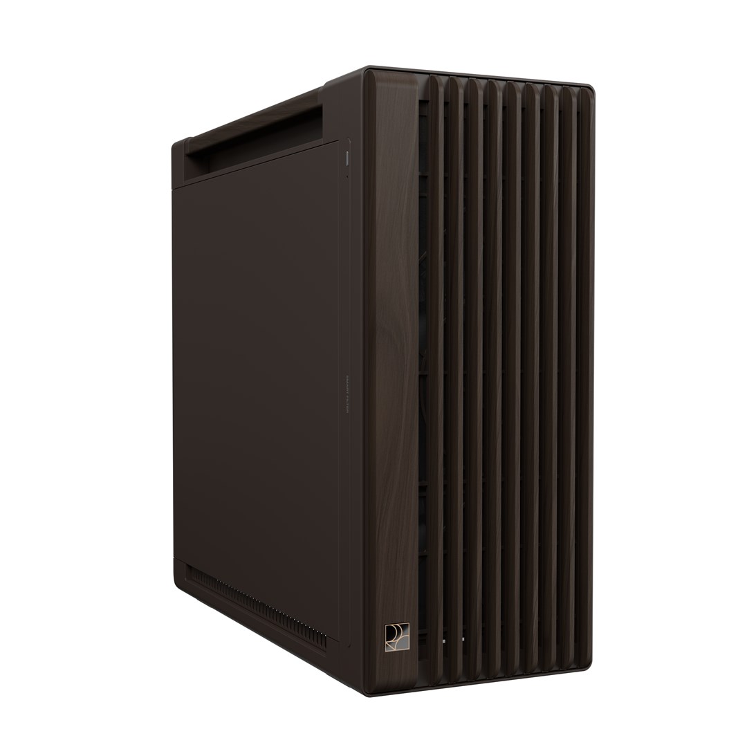 ASUS ProArt PA602 Wood Edition Retro Brown - Metal Panel Midi Tower - Image 1