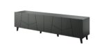 RTV cabinet ETNA 200x42x52 matte black