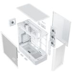 MODECOM Volcano Volcano AQ300 ARGB Midi White - Image 10