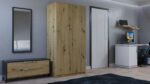 CMSpa Table Surface made of Solid Wood Oak 180x50x1.6cm SD-90 1pcs - Image 3