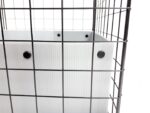 C&C modular cage 5x2 pig rabbit hedgehog silver 180 x 75 x 37 cm - Image 7