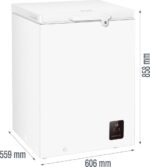 Gorenje FH15E6W5 Chest freezer Freestanding 141 L White