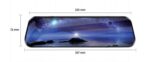 BLACKBOX DVR F610 BLOW video recorder  10  screen mirror + reversing camera - Image 3