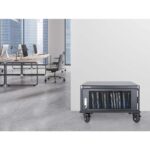 Manhattan Laptop Charging Cabinet Desktop via AC Adapter (EU) 20-bay  Install device's AC Adapter (power cables) into unit  Suitable for ALL laptops (to 16 )  iPads  MacBooks  Chromebooks  other portable devices  Bays 380x30x280mm  Cart  Lockable - Image 7