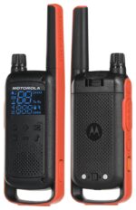 Motorola T82 Twin Pack two-way radio 16 channels Black Orange - Image 7