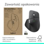 Logitech MX Master 4 Wireless Ergonomic Bluetooth Mouse Graphite - Image 32