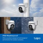 TP-Link Outdoor Pan/Tilt Security Wi-Fi Camera SPEC: 3K 5MP (2880x1620)  2.4 GHz  2 × External Antennas  1 × Ethernet Port  Horizontal 360o - Image 9
