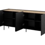 4D2SZ ONDA chest of drawers 200x45x85 black