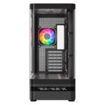 Modecom Volcano AQ200 Gaming Midi Tower Computer Case with Side Window Black - Image 4