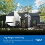 TP-Link Outdoor Pan/Tilt Security Wi-Fi Camera SPEC: 3K 5MP (2880x1620)  2.4 GHz  2 × External Antennas  1 × Ethernet Port  Horizontal 360o - Image 6