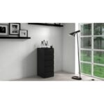 Topeshop W5 CZERŃ chest of drawers - Image 2