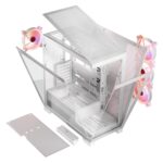 Modecom Volcano Space Apex ARGB Gaming Midi Tower Computer Case with Side Window White - Image 41