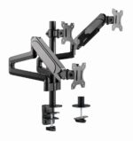 Gembird MA-DA3-01 monitor mount / stand 68.6 cm (27 ) Desk Black - Image 5