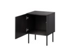 Bedside Tables Wooden Black 2 Pieces 44.5x40x59cm - Image 2