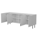 Cama LUCCA 4D chest of drawers  200x40x80  white