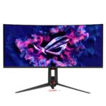 Asus ROG Swift Ultrawide QD-OLED Curved Gaming Monitor 34" QHD 3440x1440 360Hz με Χρόνο Απόκρισης 0.03ms GTG - Image 4