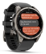 Garmin Fenix 8 Pro Titanium 47mm Waterproof Smartwatch with eSIM and Heart Rate Monitor (Graphite/Black) - Image 2