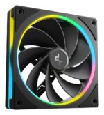 Protech CL660 Gaming Midi Tower Computer Case with Side Window and ARGB Lighting Black - Image 9