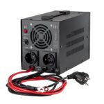 KEMOT PROsinus-800 emergency power supply unit – a pure sine wave inverter with a 12V charging function  230V  800VA/500W – black - Image 3