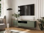 Cama EF TRESSE RTV Cabinet 180x40x54.5 matte green - Image 2
